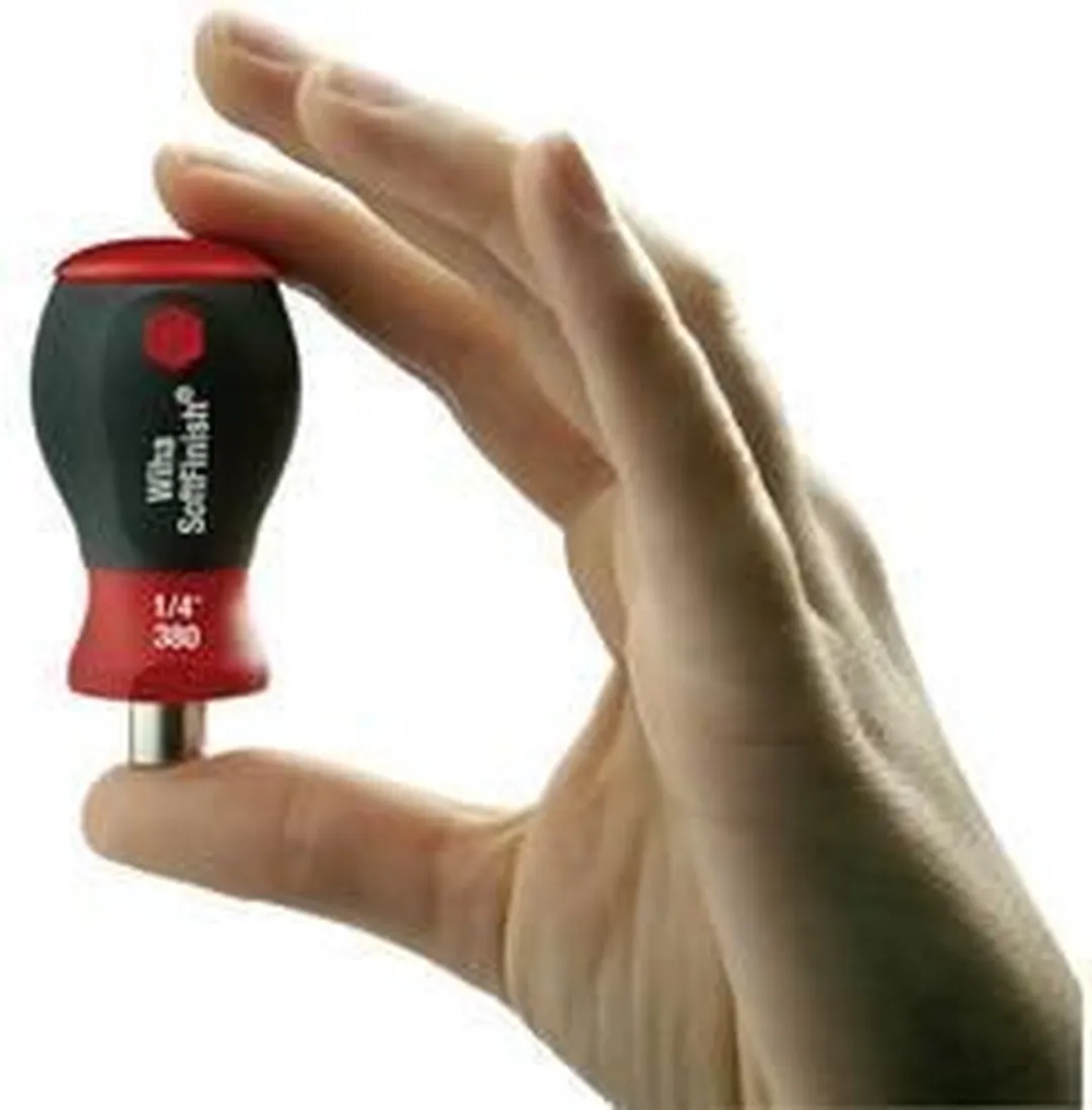 Wiha Schroevendraaier TORX Stubby 33743 - 6 bits - Zwart/Rood