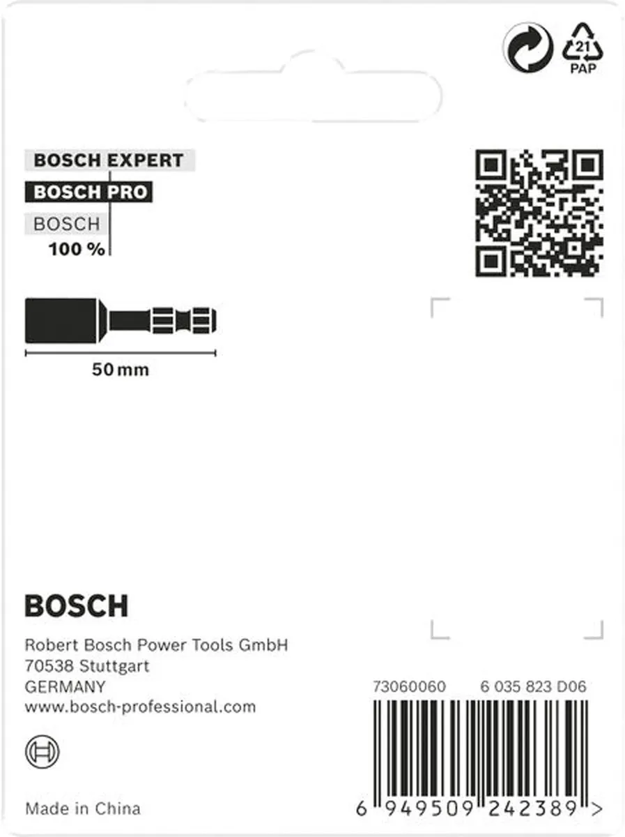 Bosch Professional Dopbit Impact 3-delig 8/10/13mm