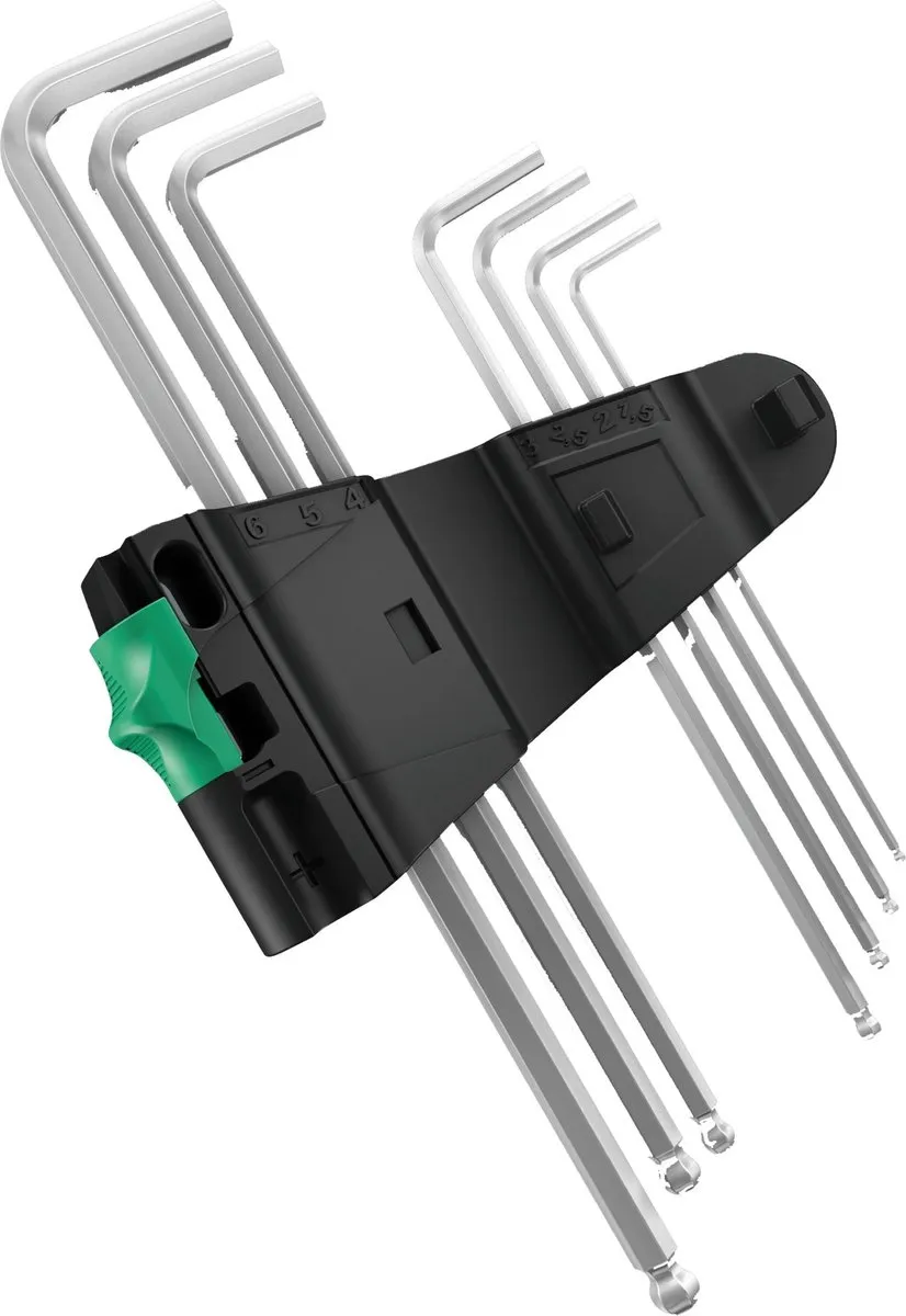 Wera 05022087001 Inbussleutelset 9-delig - 1,5-10mm - afbeelding 6 van 6