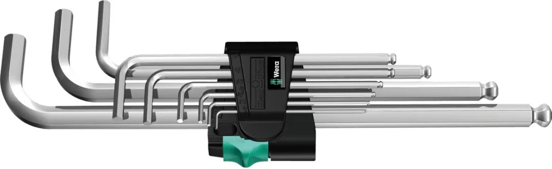 Wera 05022087001 Inbussleutelset 9-delig - 1,5-10mm