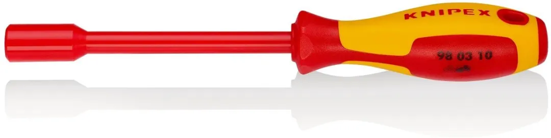 Knipex 98 03 10 Schroevendraaierdop 100mm VDE - Rood/Grijs