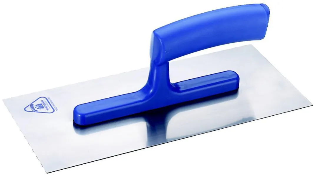 Jung Plakspaan Getand 6x6mm 280x130mm - Zilver/Blauw