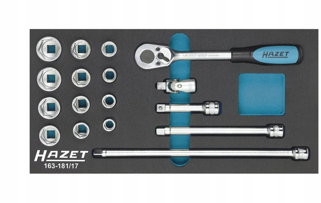Hazet 163-181/17 Gereedschapsset 17-delig