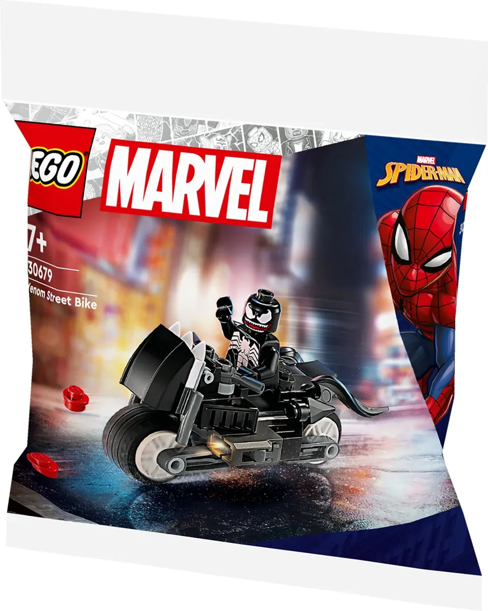 LEGO Marvel Venom Motorfiets 30679 - 53 Stukken - Meerkleurig