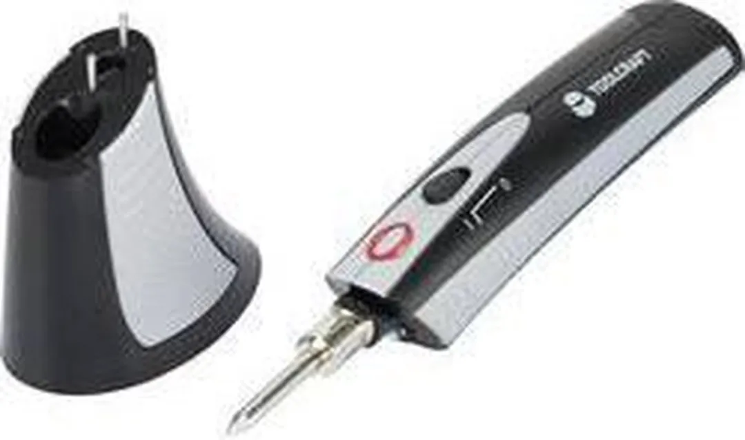 TOOLCRAFT KBI-637 Soldeerbout 230 V/AC 6 W +450 °C (max) Werkt op een accu