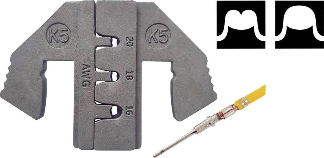 TOOLCRAFT PLE-0K5 Krimpinzetstuk Deutsch 1.5mm² - o.a. PZ-500