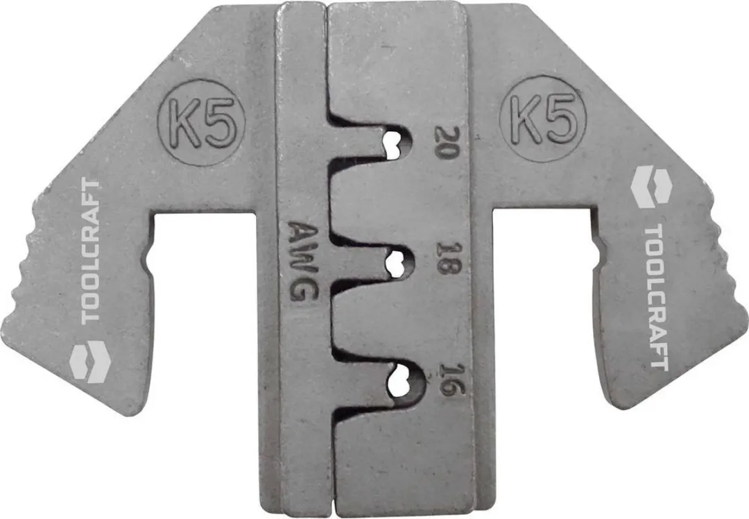 TOOLCRAFT PLE-0K5 Krimpinzetstuk Deutsch 1.5mm²