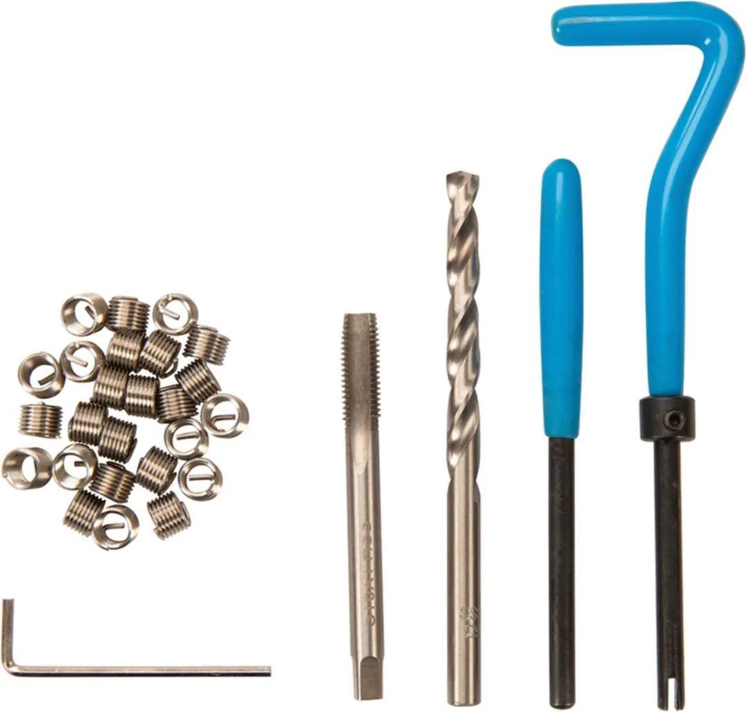Silverline Schroefdraad Reparatieset M6 x 1.0mm - 30 Stuks