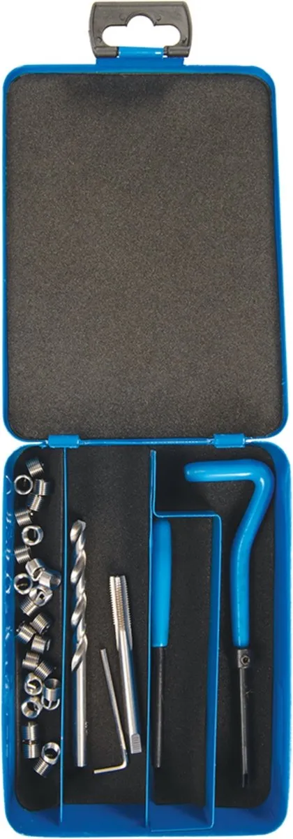 Silverline Schroefdraad Reparatieset M6 x 1.0mm - 30 Stuks