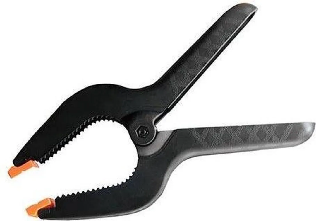 Silverline Zeilklemmen 6cm - 5 Stuks - Zwart