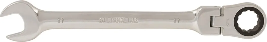 Silverline Steek-ringratelsleutel 17mm - afbeelding 6 van 6