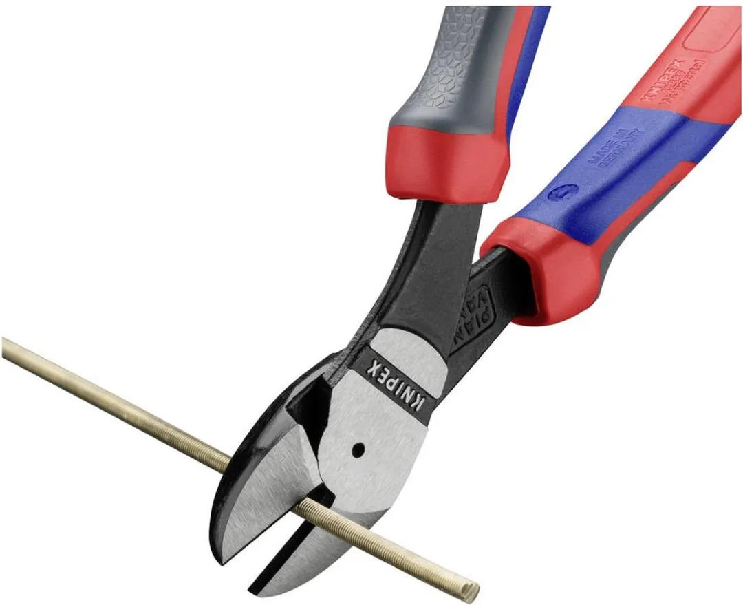 Knipex 74 22 200 Kracht-Zijsnijtang 200mm - 12° gebogen