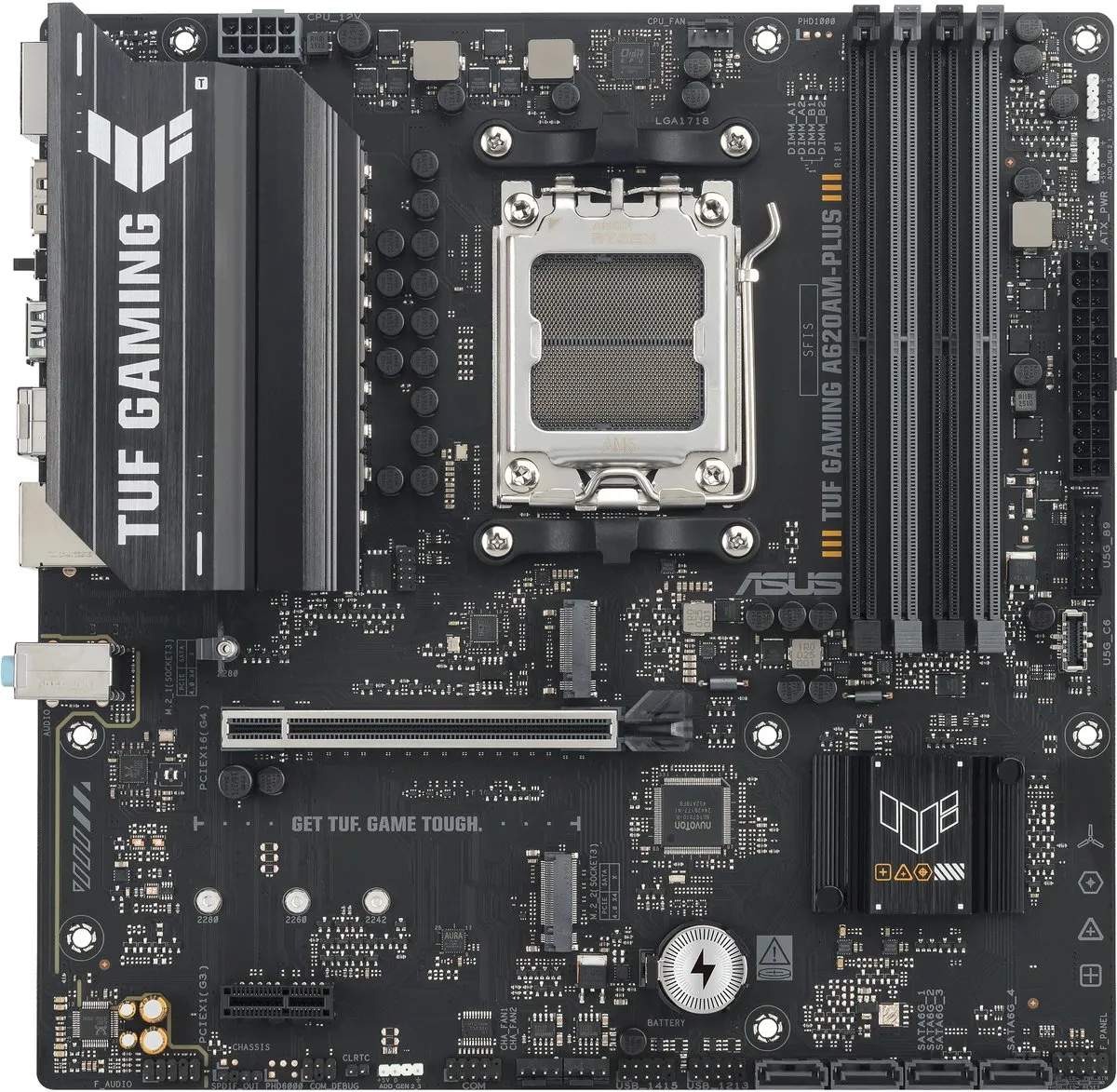 ASUS TUF Gaming A620AM-PLUS Moederbord - AM5 - Micro-ATX