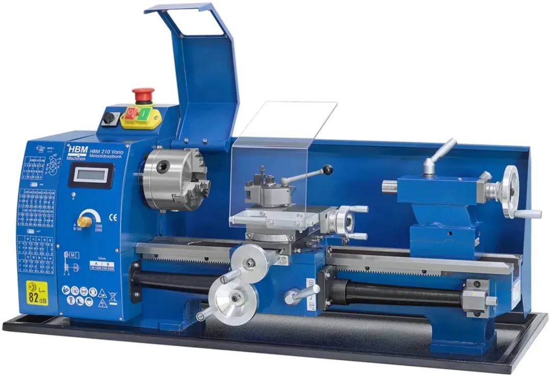 HBM Metaaldraaibank 210x400 Vario 600W