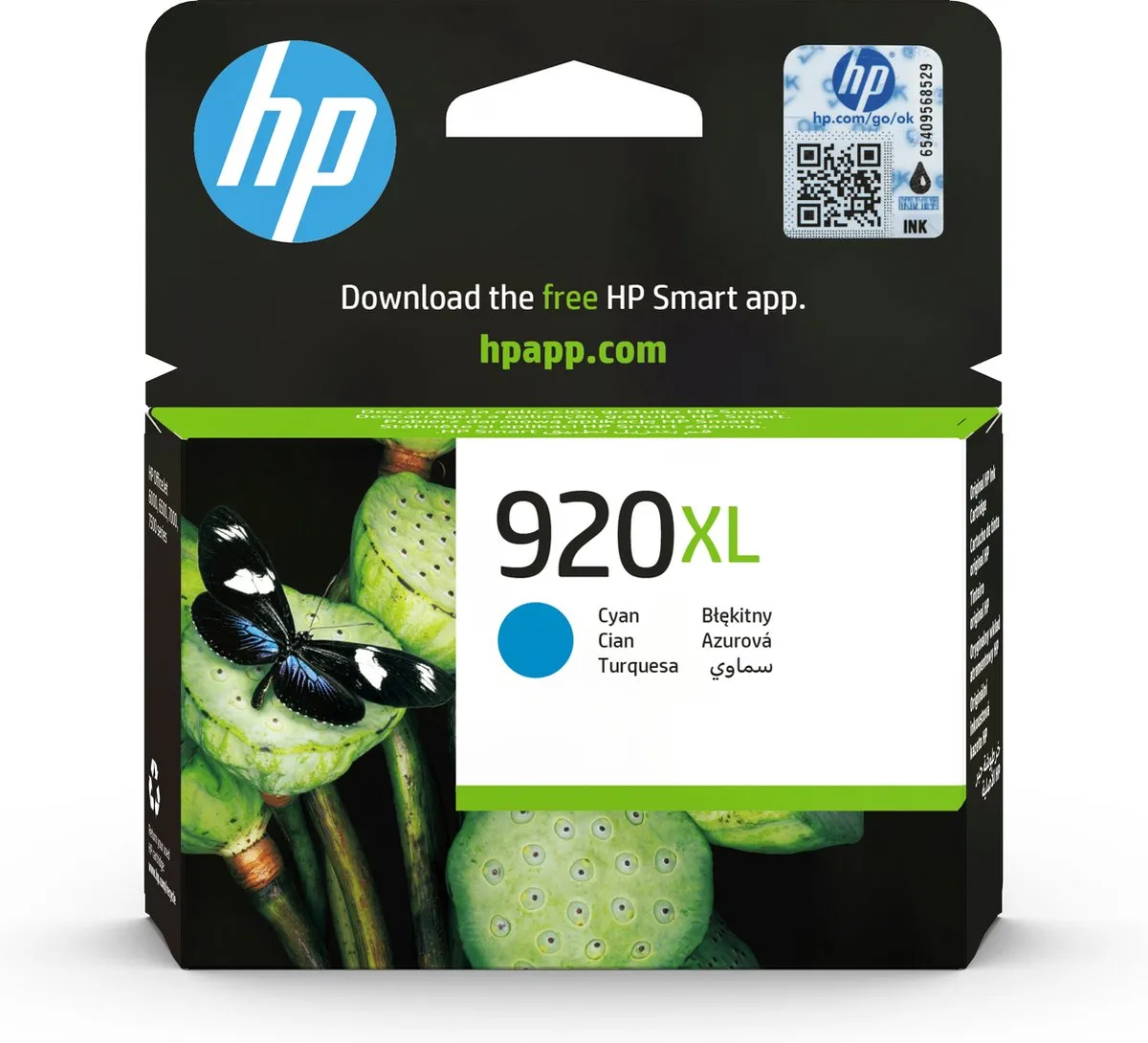 HP 920XL Cyaan Inktcartridge CD972AE
