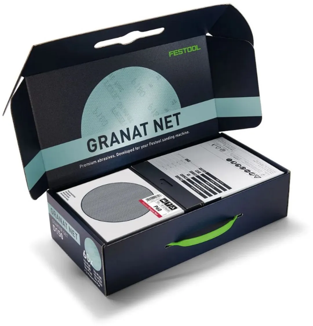Festool D150 GR NET-Set Netschuurmateriaal