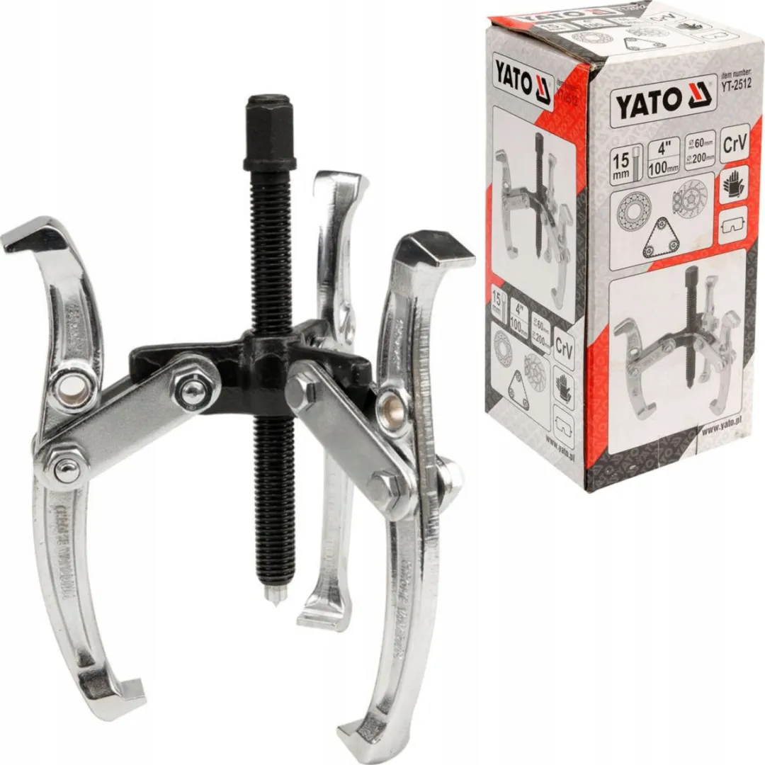 Driepoot trekker voor lagers 100mm