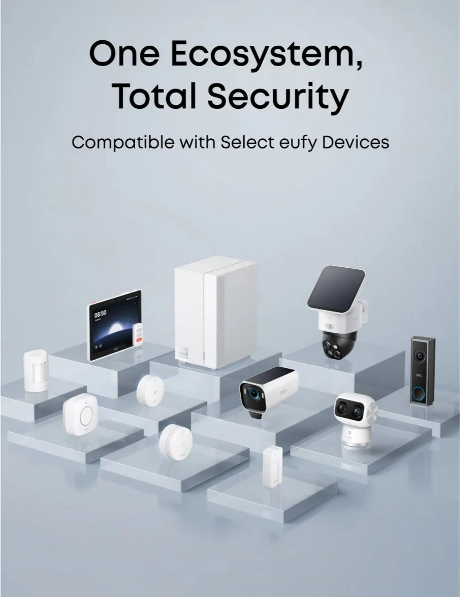 Eufy Security E10 Slimme Rookmelder - Wit - 2 Stuks
