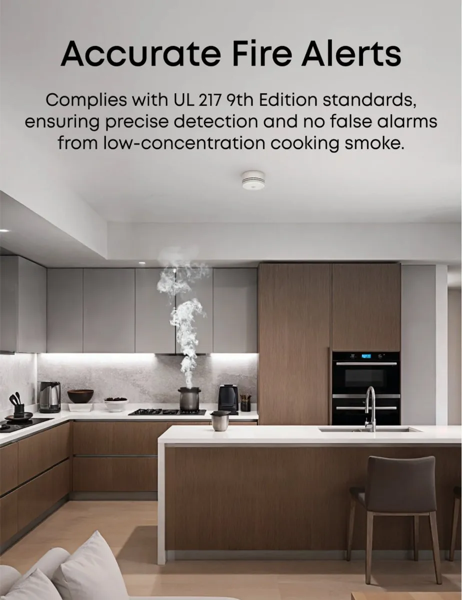 Eufy Security E10 Slimme Rookmelder - Wit - 2 Stuks