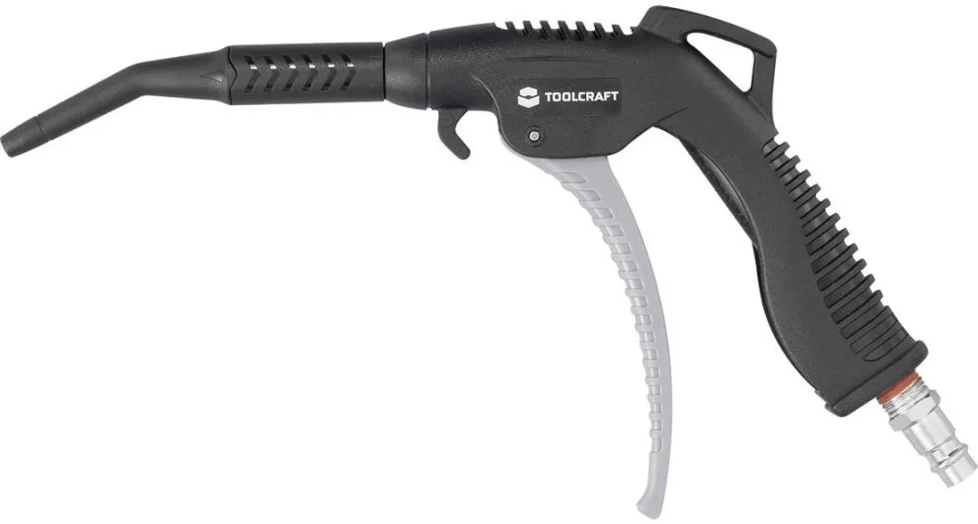 TOOLCRAFT Pneumatisch Uitblaaspistool TO-9612021 - 1/4" 15 bar