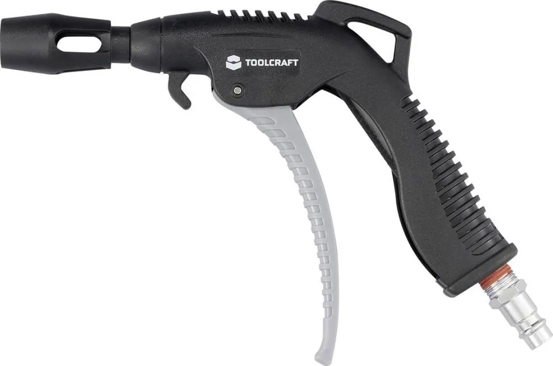 TOOLCRAFT Pneumatisch Uitblaaspistool TO-9612021 - 1/4" 15 bar