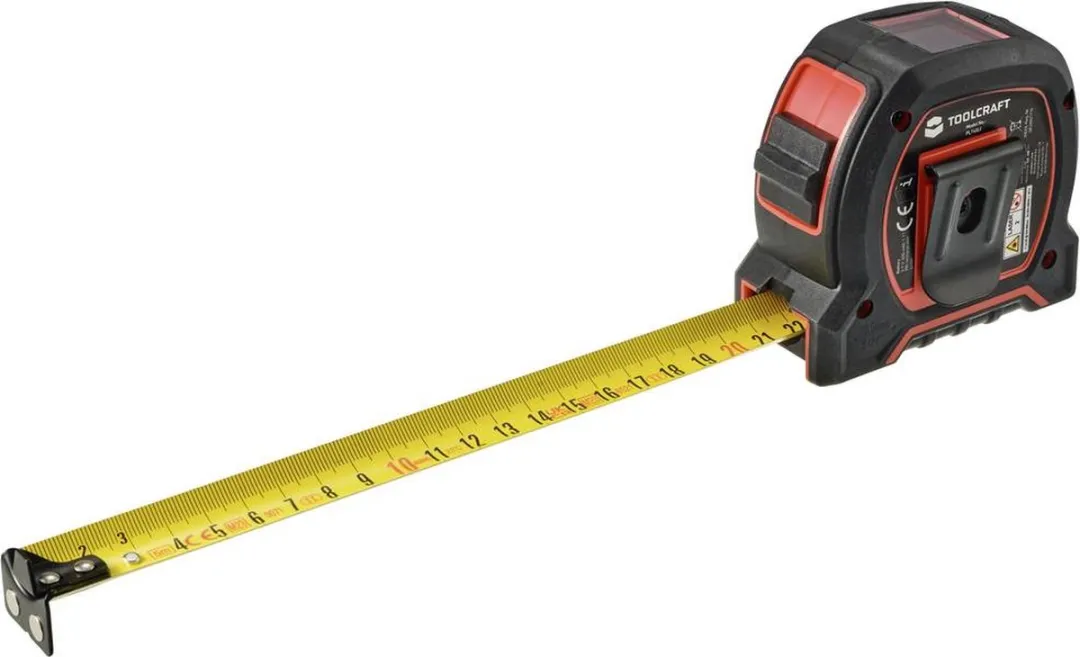 TOOLCRAFT 2-in-1 Laserafstandsmeter 40m - met meetlint
