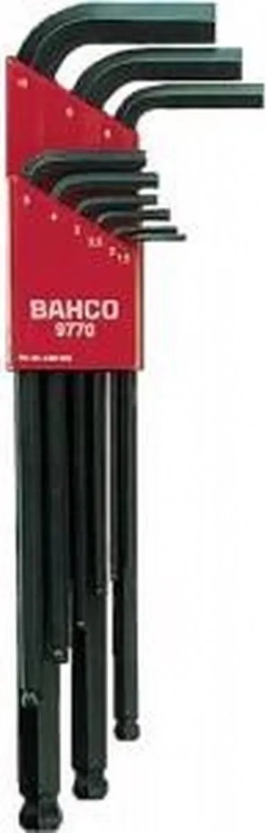 Bahco Haakse Inbussleutelset 6-delig - 6 Stuks
