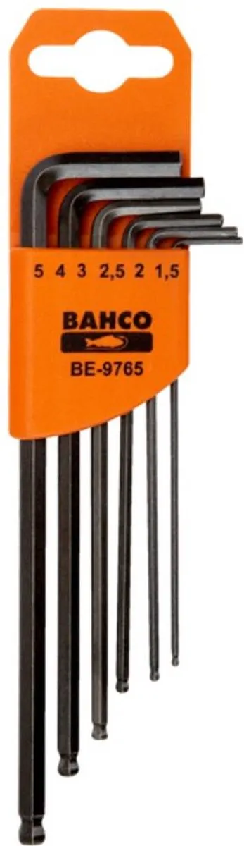 Bahco Haakse Inbussleutelset 6-delig - 6 Stuks