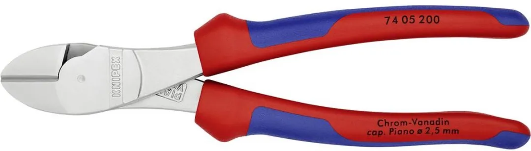 Knipex 74 05 200 SB Werkplaats Kracht-zijsnijtang 200mm