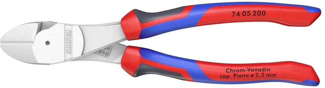 Knipex 74 05 200 SB Werkplaats Kracht-zijsnijtang 200mm