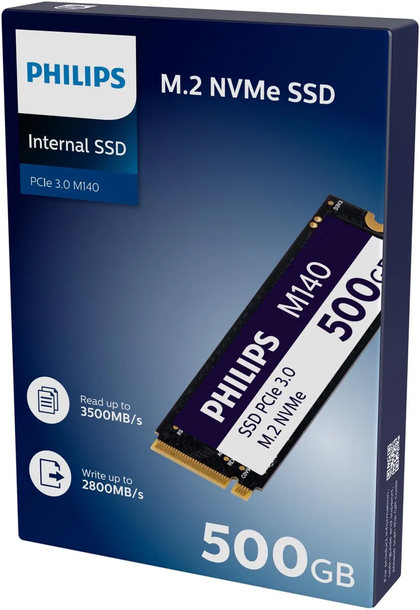 Philips FM50SM140B/00 M.2 NVMe SSD 500GB
