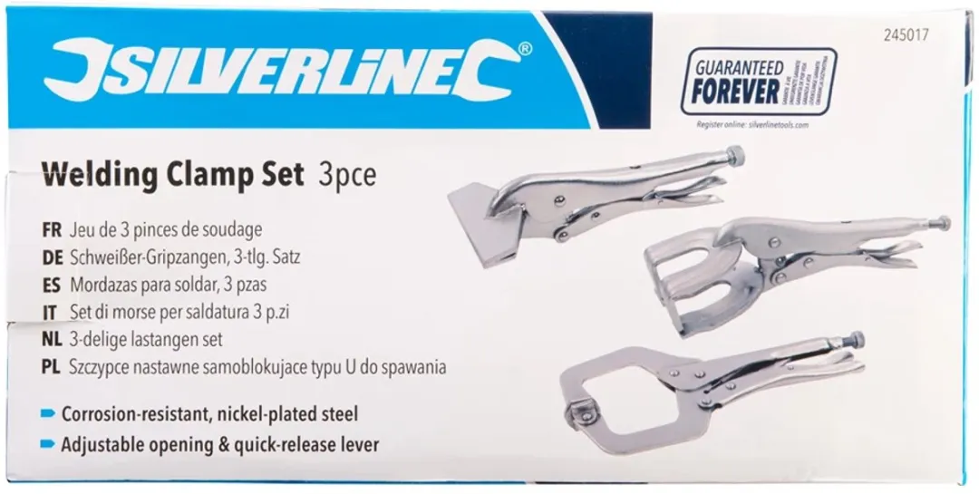 Silverline 3-delige Las Tangen Set 245017