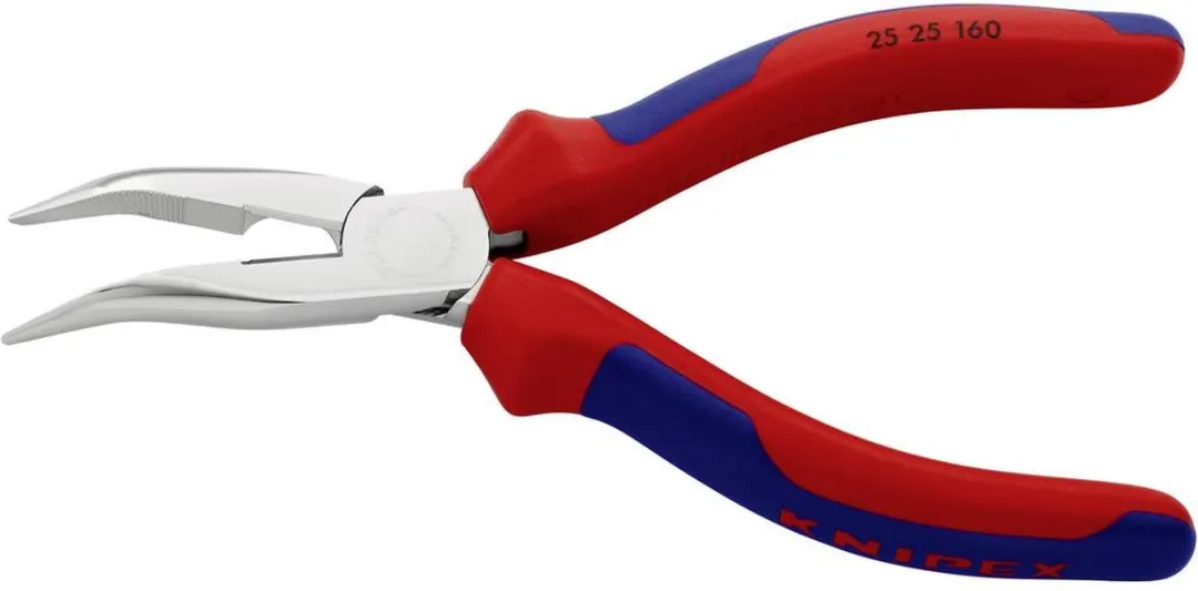 Knipex 25 25 160 Radiotang Gebogen + Zijsnijder 160mm - afbeelding 6 van 6