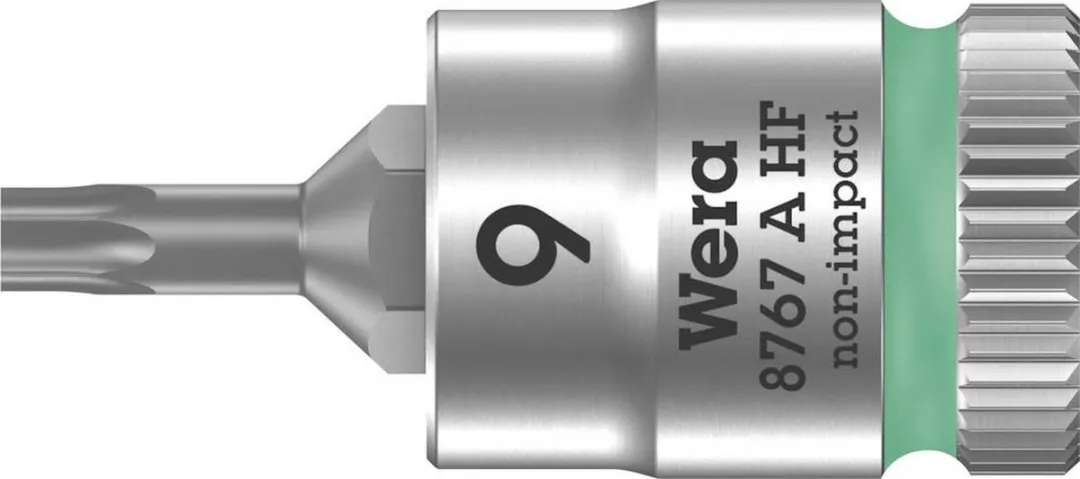 Wera 8768 A HF Zyklop Torx T9 1/4" - 28mm - afbeelding 6 van 6