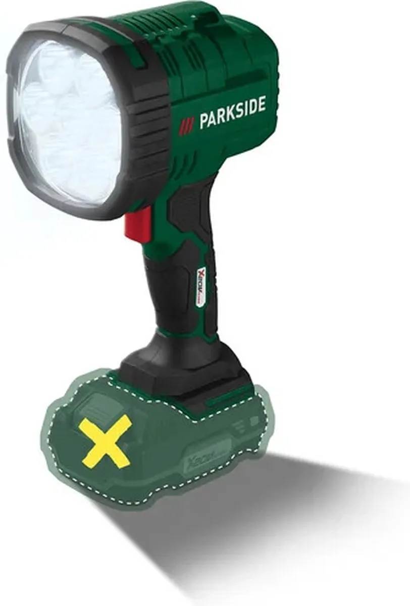 PARKSIDE Accu-LED-handlamp 20V - 1000/2500 lm - Groen/Zwart - afbeelding 5 van 5