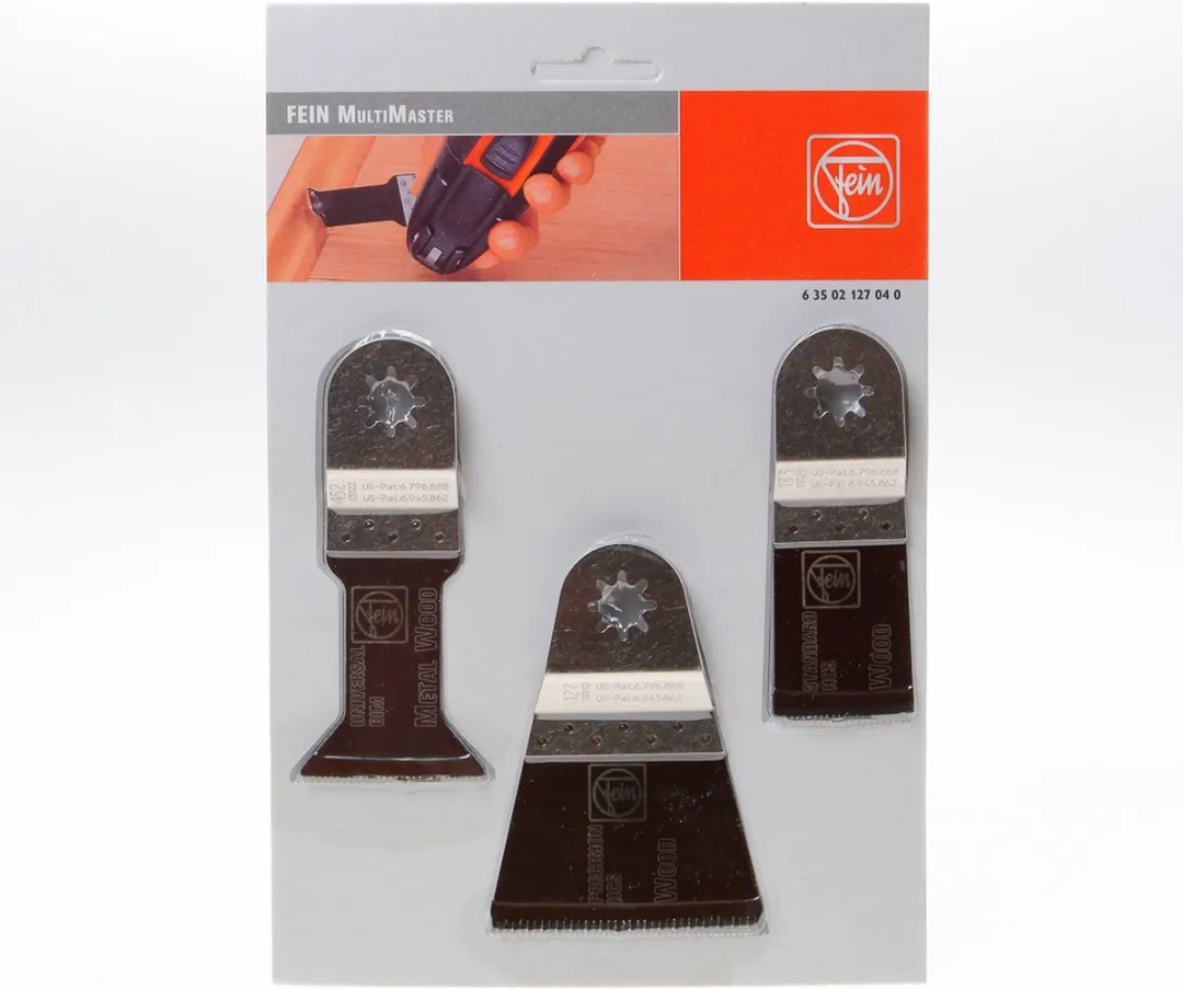 Fein E-Cut Combo Starlock WOOD & METAL Zaagbladenset 35222967100 - 3 Stuks