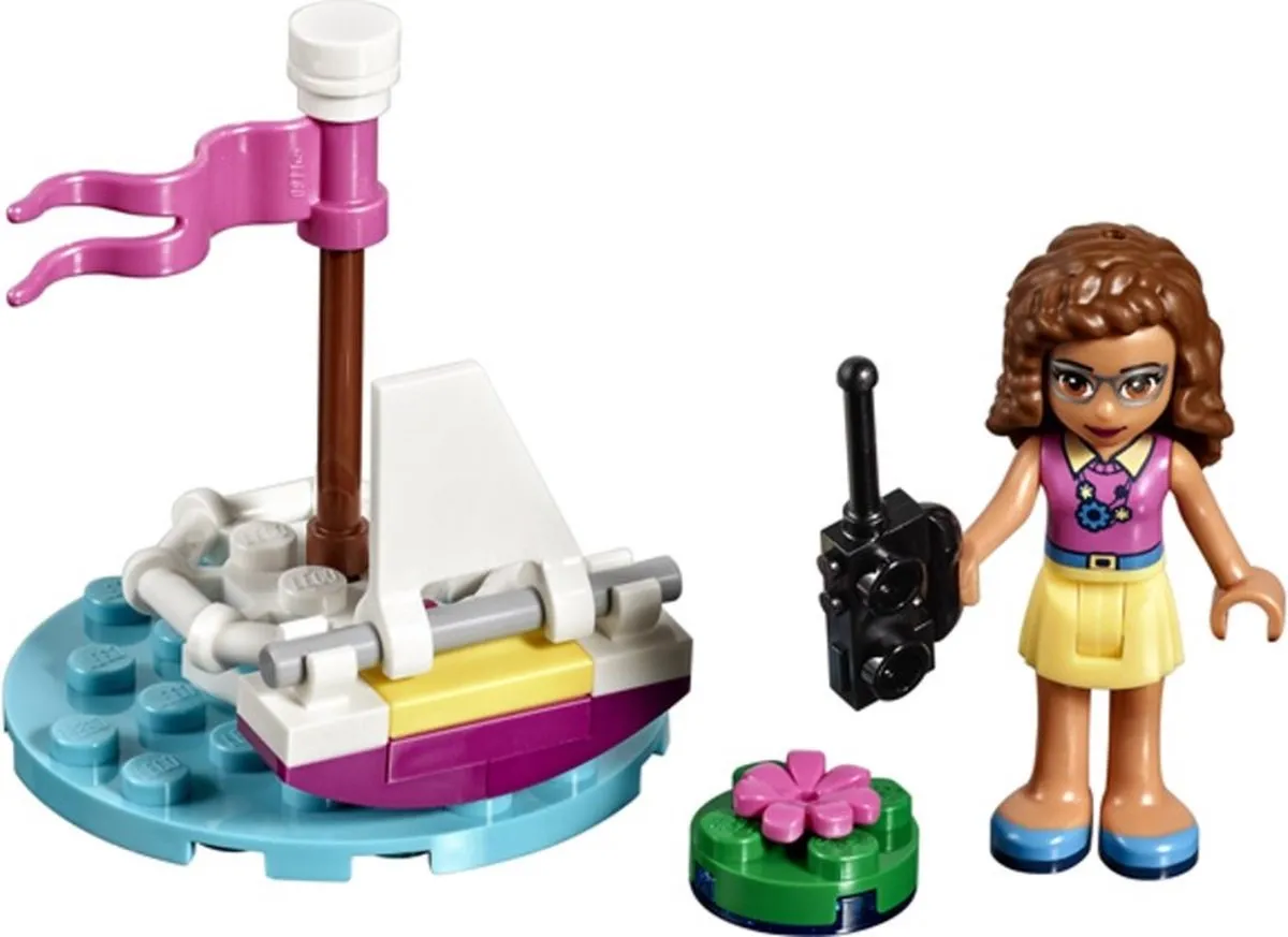 LEGO Friends Olivia RC Boot - 25 Stukken - Multicolor