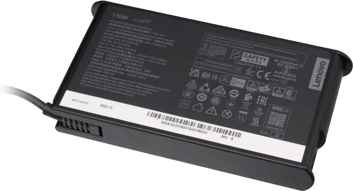 Lenovo SA10R16887 Oplader 170W