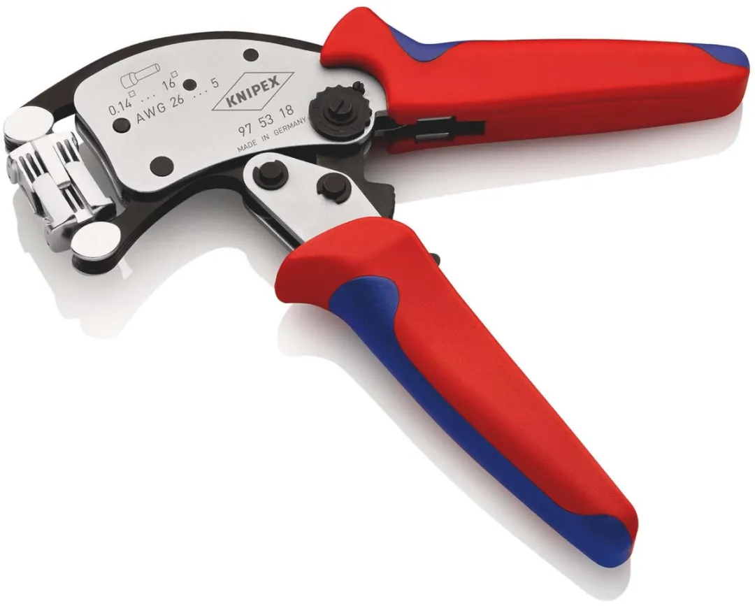 Knipex Twistor16 Zelfinstellende Krimptang 200mm - 0,14-16mm²