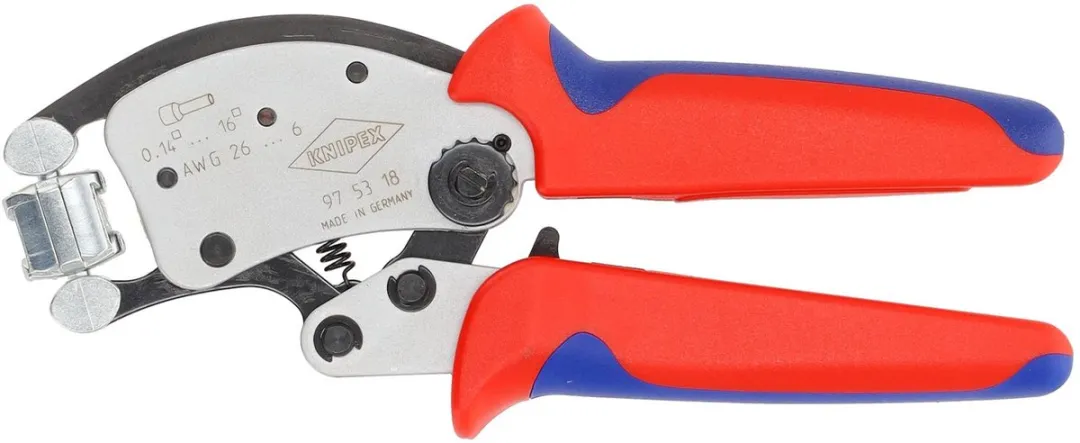 Knipex Twistor16 Zelfinstellende Krimptang 200mm - 0,14-16mm²