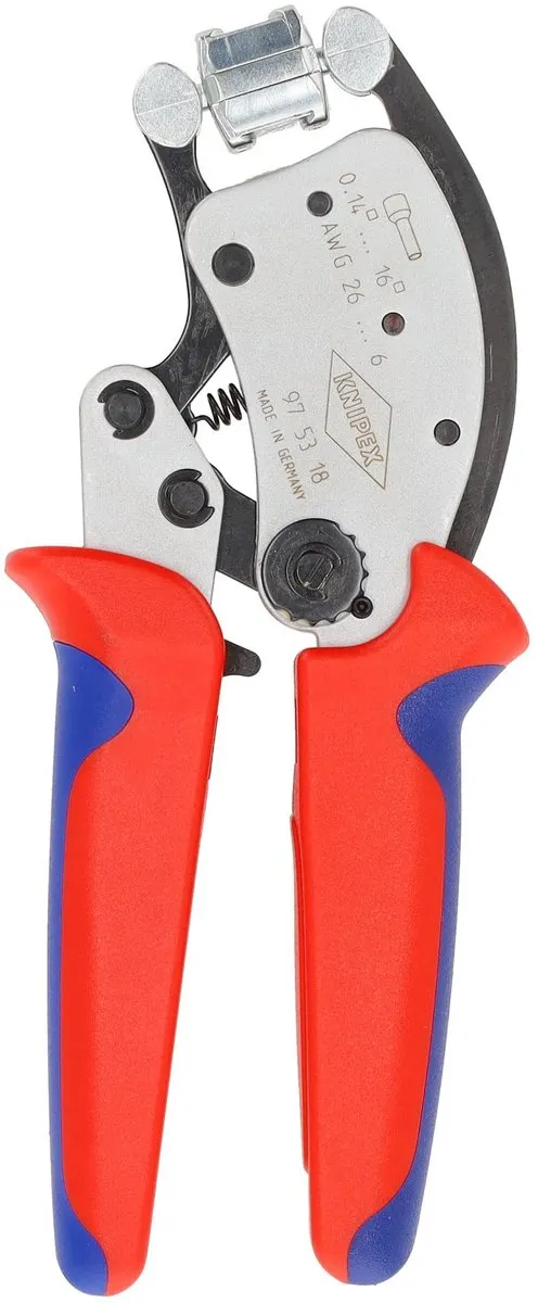 Knipex Twistor16 Zelfinstellende Krimptang 200mm - 0,14-16mm²