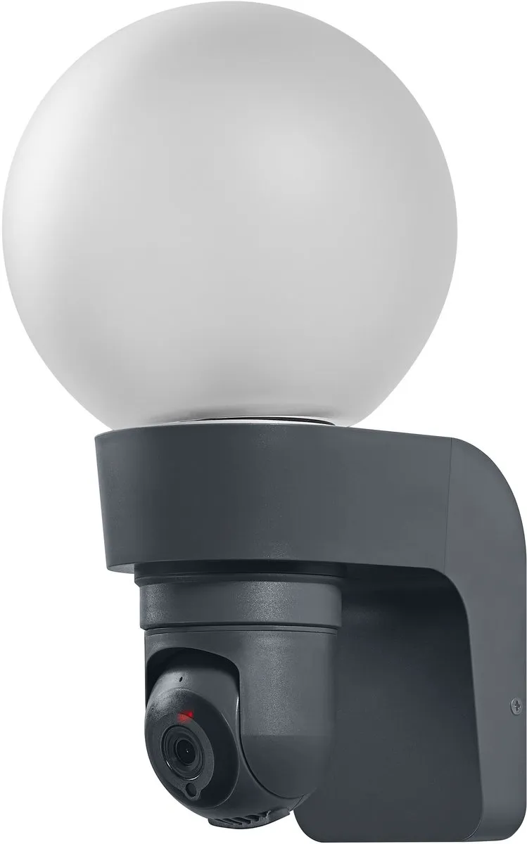 Osram SMART+ AC413560155 Buitenlamp met Camera - Zwart