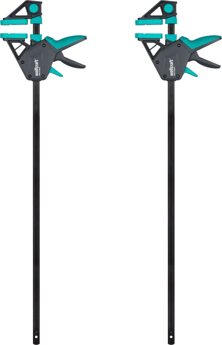 Wolfcraft 2 Lijmklemmen PRO ERGO 700mm