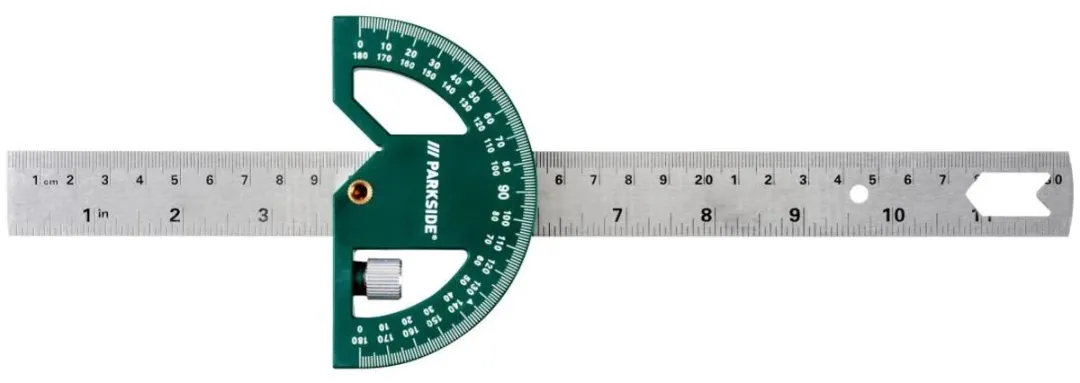 Parkside Multifunctionele Hoekmeter 0–90° - Groen/Zilver
