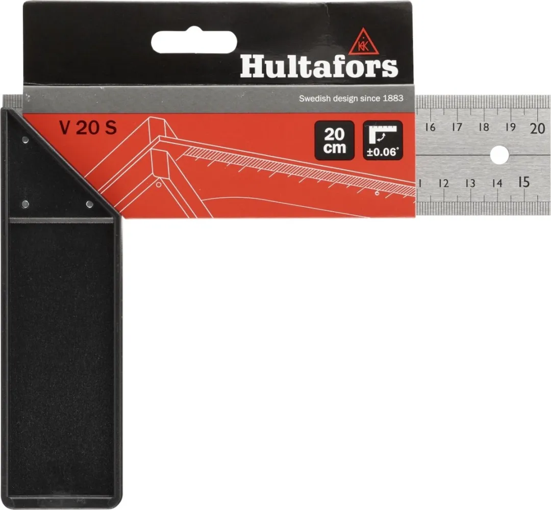 Hultafors V 20 S Winkelhaak 155x205mm - 5 Stuks