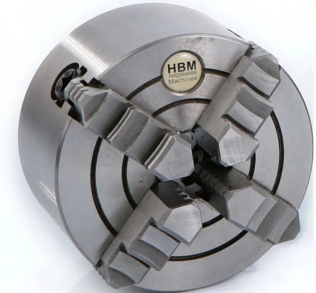 HBM Onafhankelijke 4-Klauwplaat 125mm