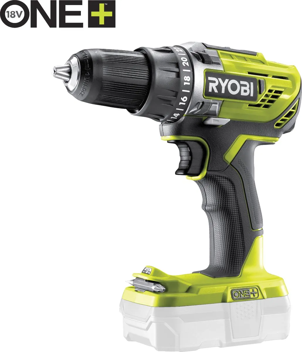 Ryobi ONE+ R18DD3-120S Accuboormachine - 18V - 2 Snelheden - 13mm