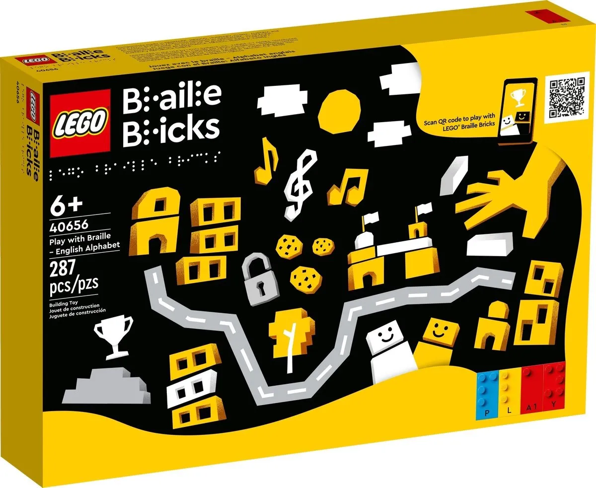 LEGO 40656 Spelen met Braille