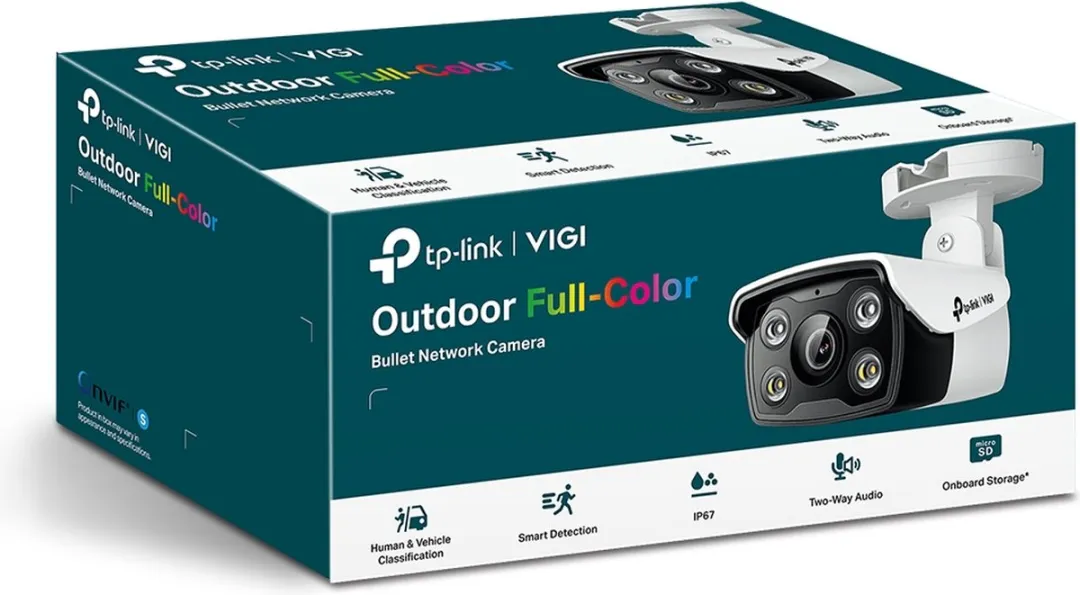 TP-Link VIGI C340 IP-Beveiligingscamera 2.8mm - 2560x1440 - Zwart/Wit