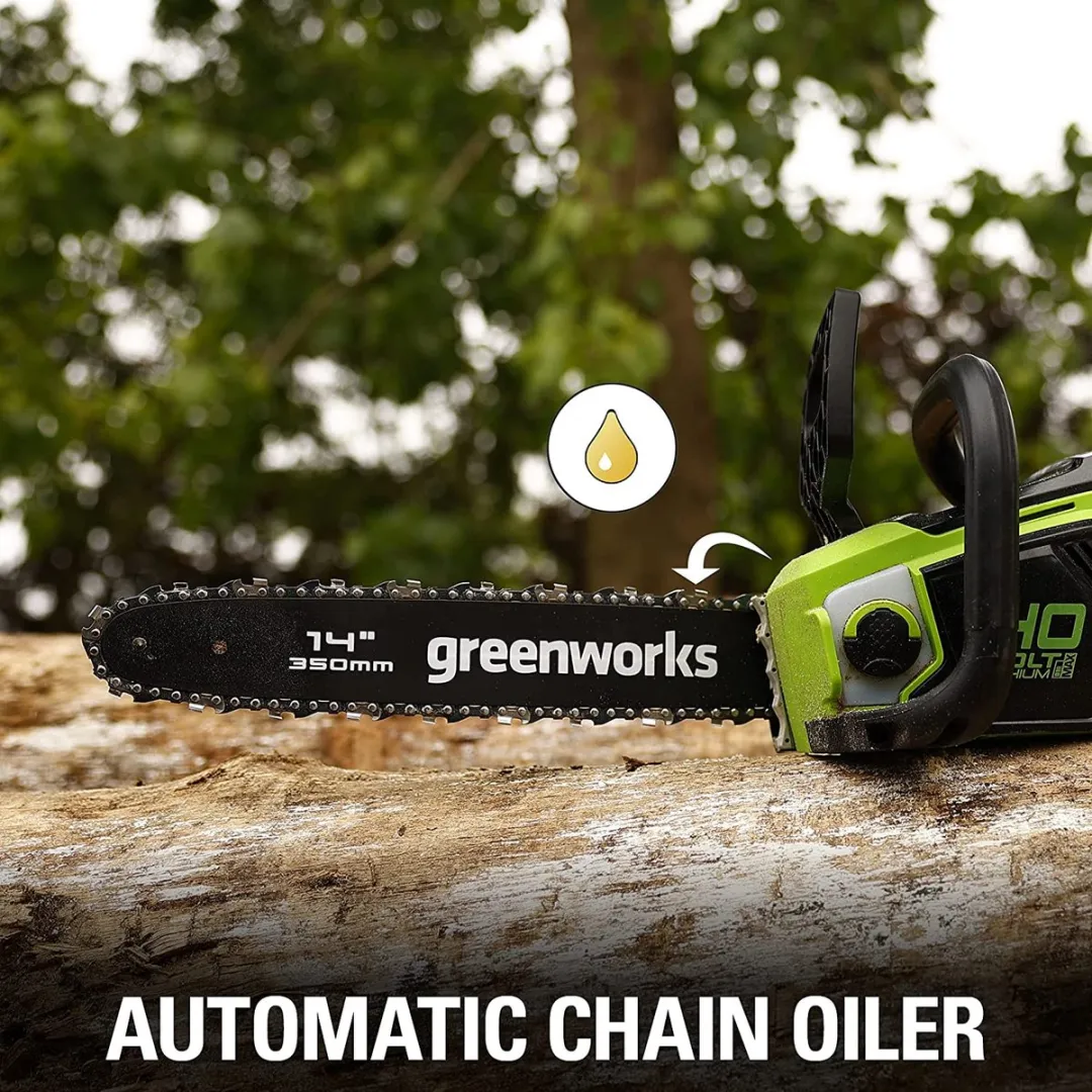 Greenworks GD40CS15K2 Kettingzaag 40V 35cm